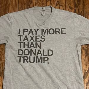 RAYGUN progressive T shirt with a factual statement